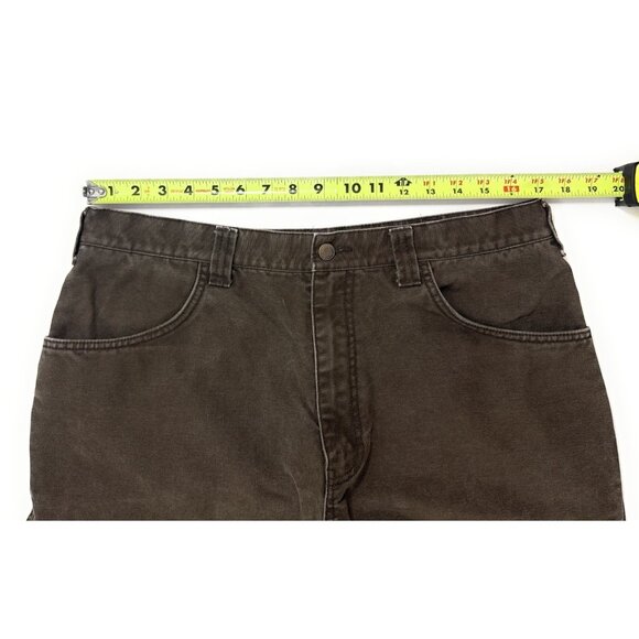 Arborwear Mens Tree Climber Pants Sz 34x31 Double Knee Canvas Workwear Utility - Picture 6 of 10